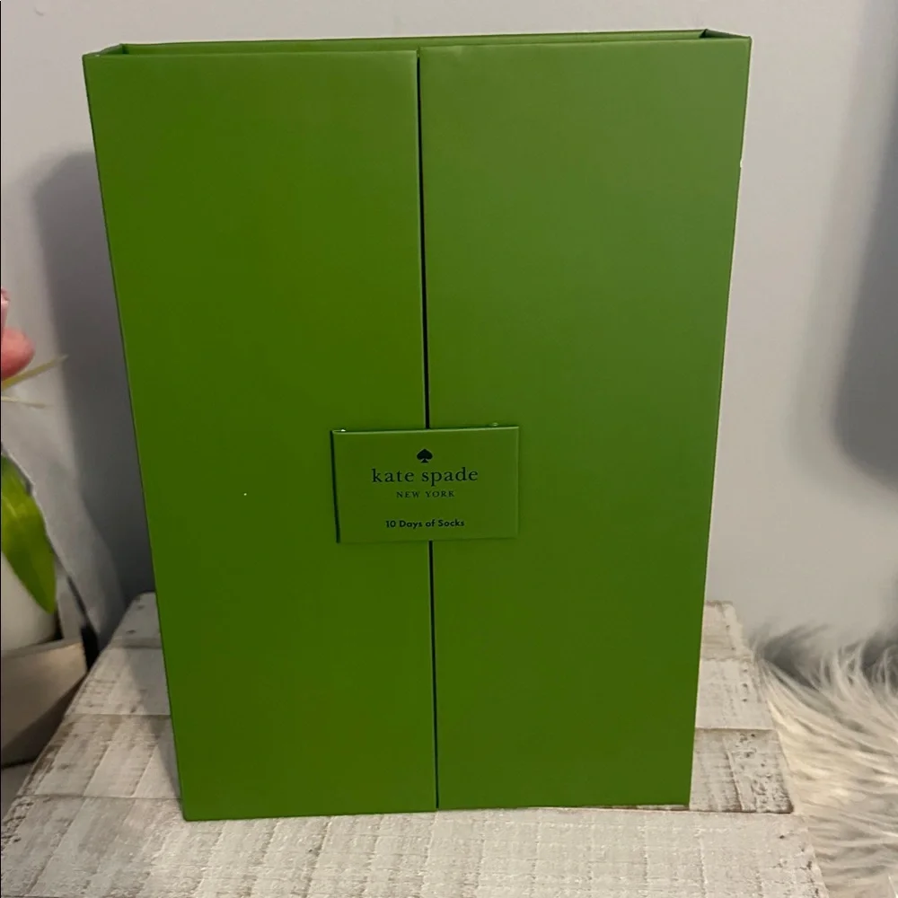 NIB Kate spade ten days of socks box set